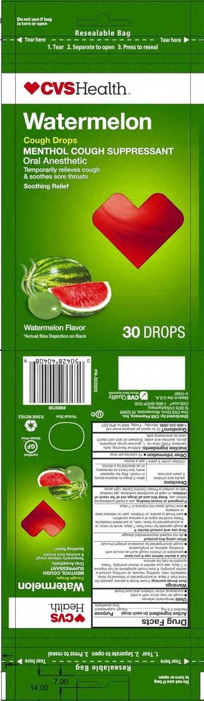 Cvs Watermelon 30ct Cough Drops (Cvs Watermelon 30ct 502022 6 1 2015)